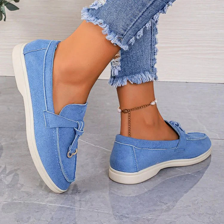 Rilena - Elegante Loafers mit dekorativen Nahtdetails in Knotenform - Image 7