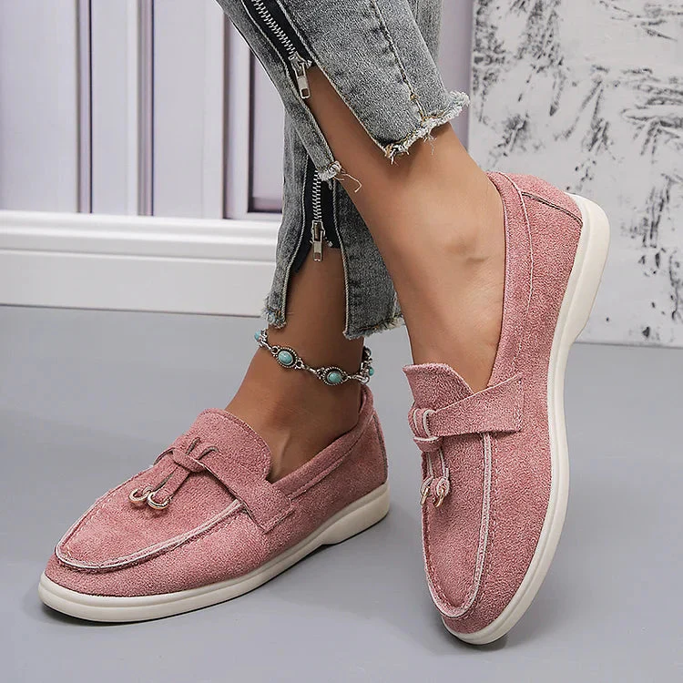 Rilena - Elegante Loafers mit dekorativen Nahtdetails in Knotenform - Image 8