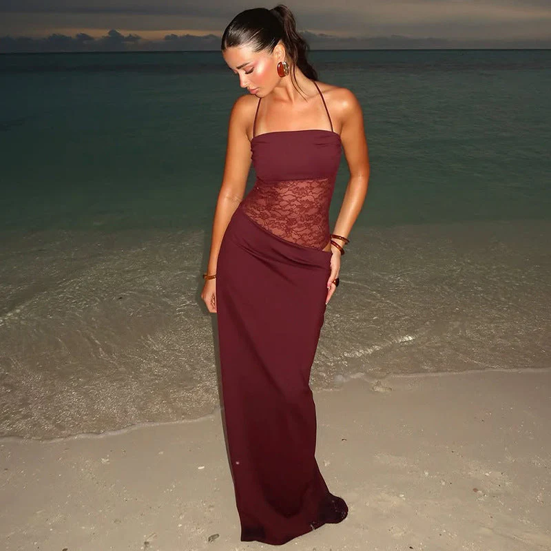 Rina | Lange Spitzenkleid - Image 11