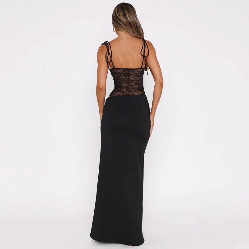 Rina | Lange Spitzenkleid - Image 5