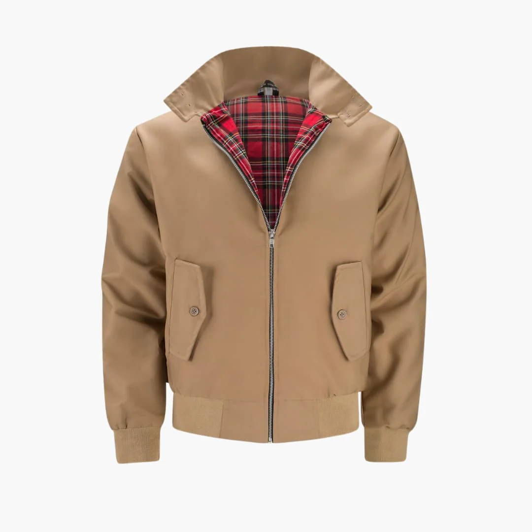 Rippbündchen Harrington Jacke für Herren - Image 12