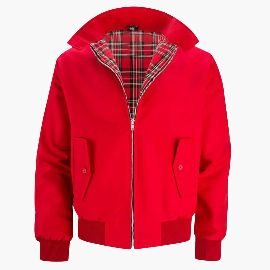 Rippbündchen Harrington Jacke für Herren - Image 17