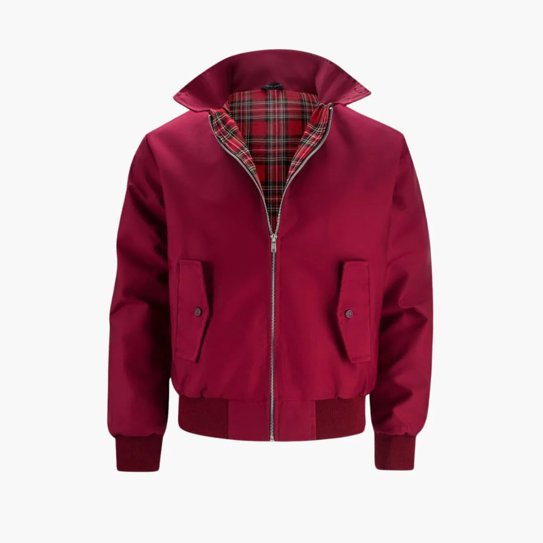 Rippbündchen Harrington Jacke für Herren - Image 5