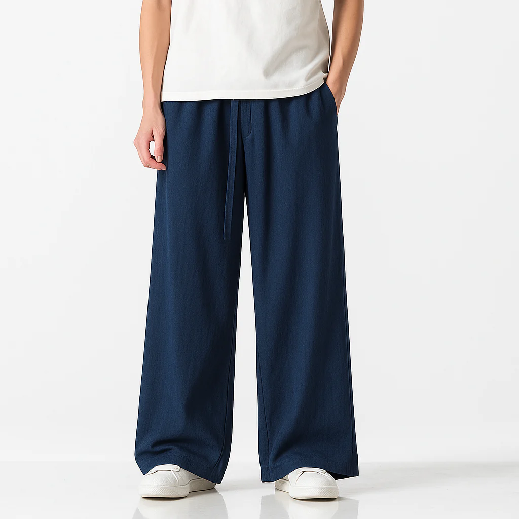 Robert | Leinen Baggy Jeans für Herren - Image 2