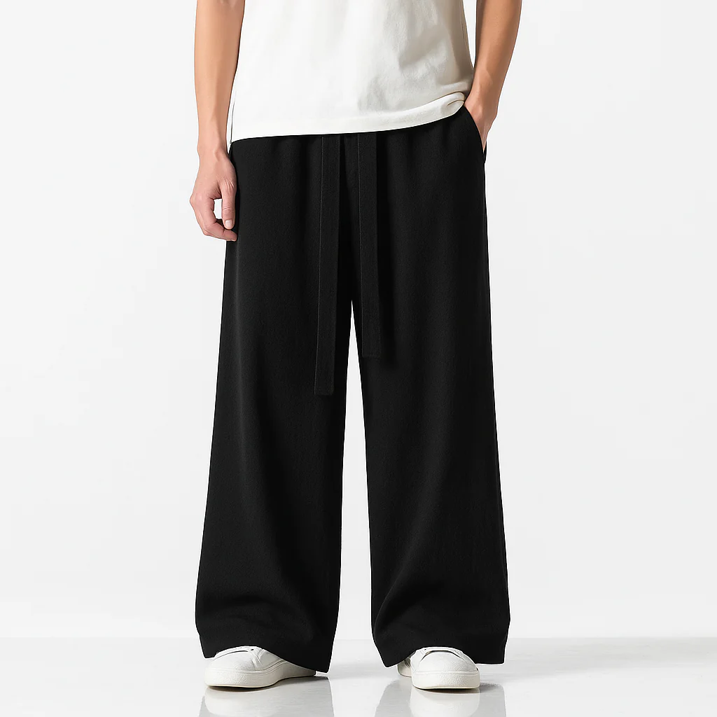Robert | Leinen Baggy Jeans für Herren - Image 3