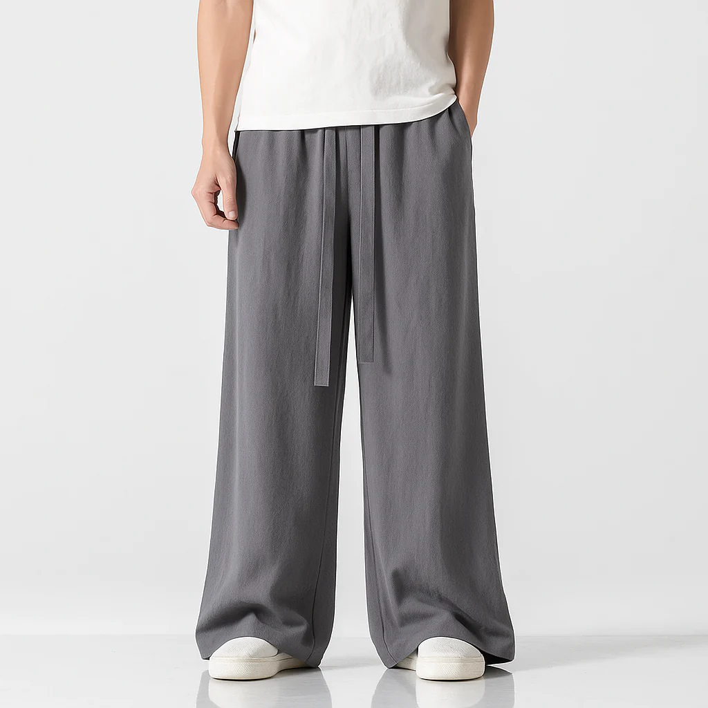 Robert | Leinen Baggy Jeans für Herren - Image 4