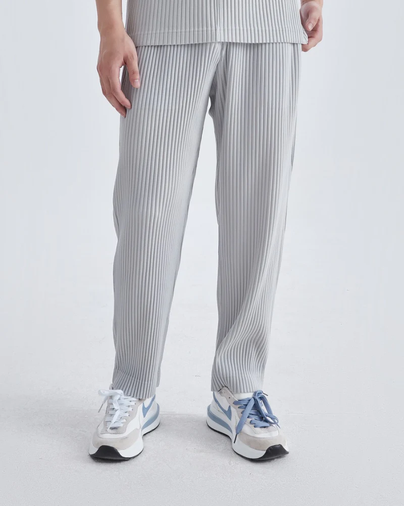 Robert | Lockere Passform Elastischer Bund Baumwoll-Rippstrick-Hose - Image 6