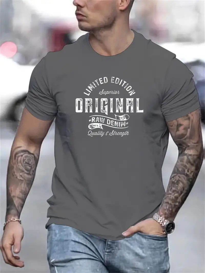 Robin- Herren Casual Rundhals-Shirt - Image 2