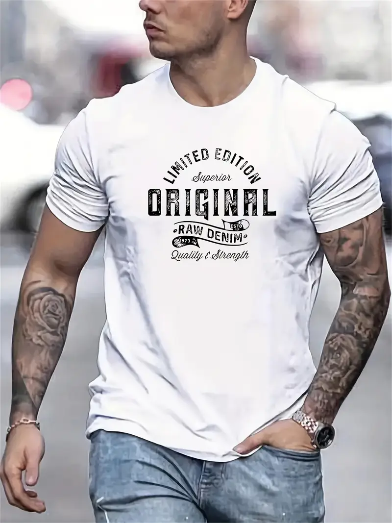 Robin- Herren Casual Rundhals-Shirt - Image 3