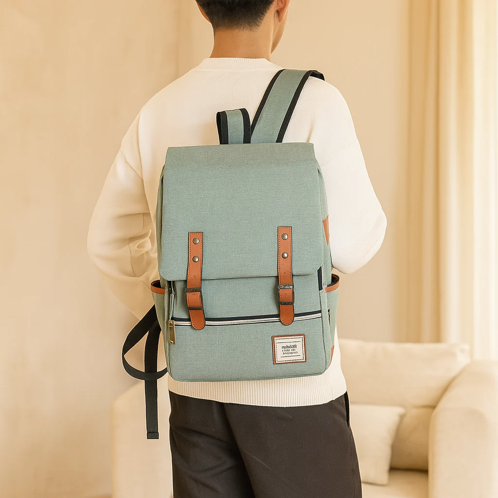 Robuste Outdoor-Tasche für Damen und Herren mit Laptop-Aufbewahrung - Image 4