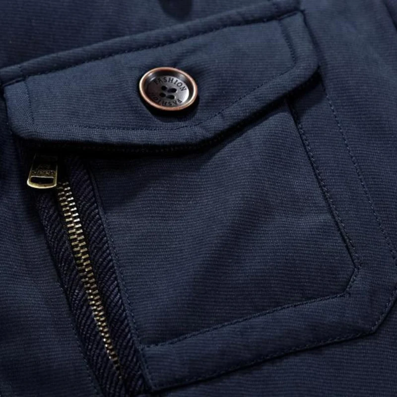 Robuste Winterjacke mit Kapuze für Herren | Warme - Image 11