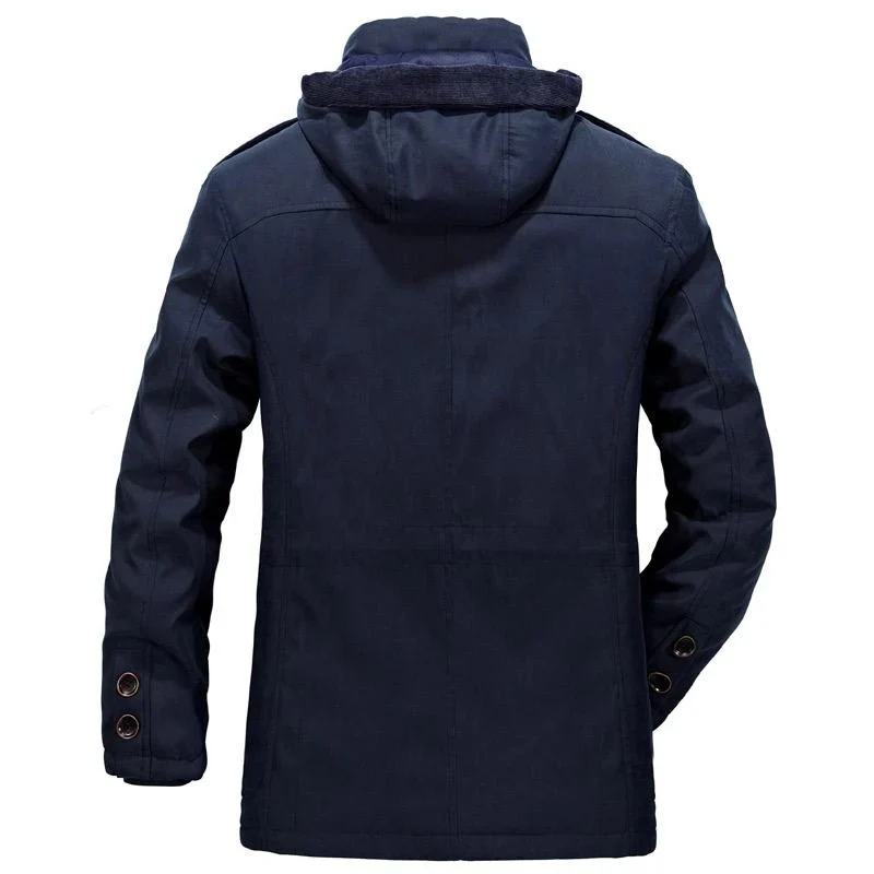 Robuste Winterjacke mit Kapuze für Herren | Warme - Image 8