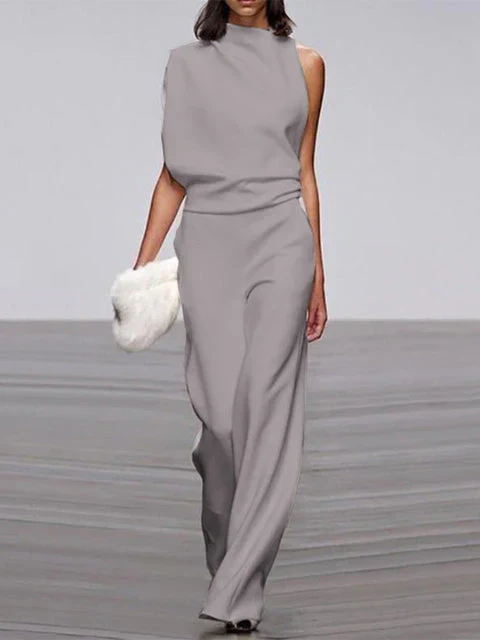 Rollkragen-Jumpsuit für Damen - Image 11