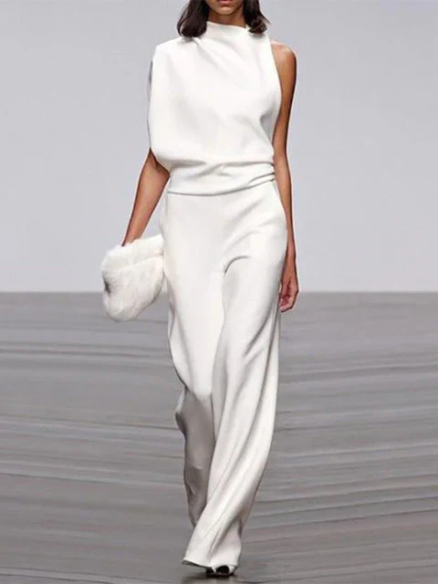 Rollkragen-Jumpsuit für Damen - Image 2