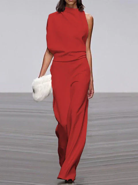 Rollkragen-Jumpsuit für Damen - Image 3