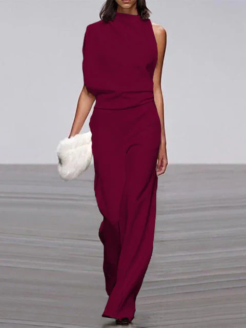 Rollkragen-Jumpsuit für Damen - Image 4