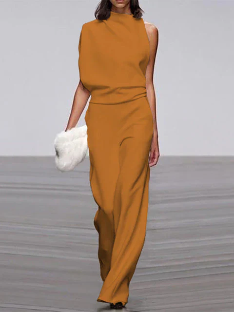 Rollkragen-Jumpsuit für Damen - Image 8