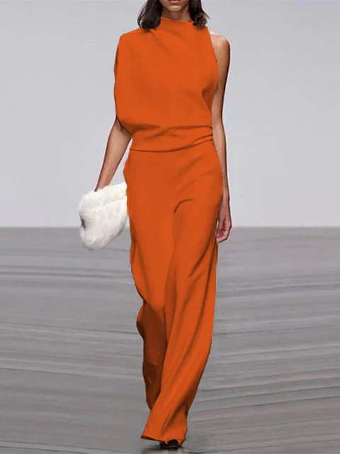 Rollkragen-Jumpsuit für Damen - Image 9