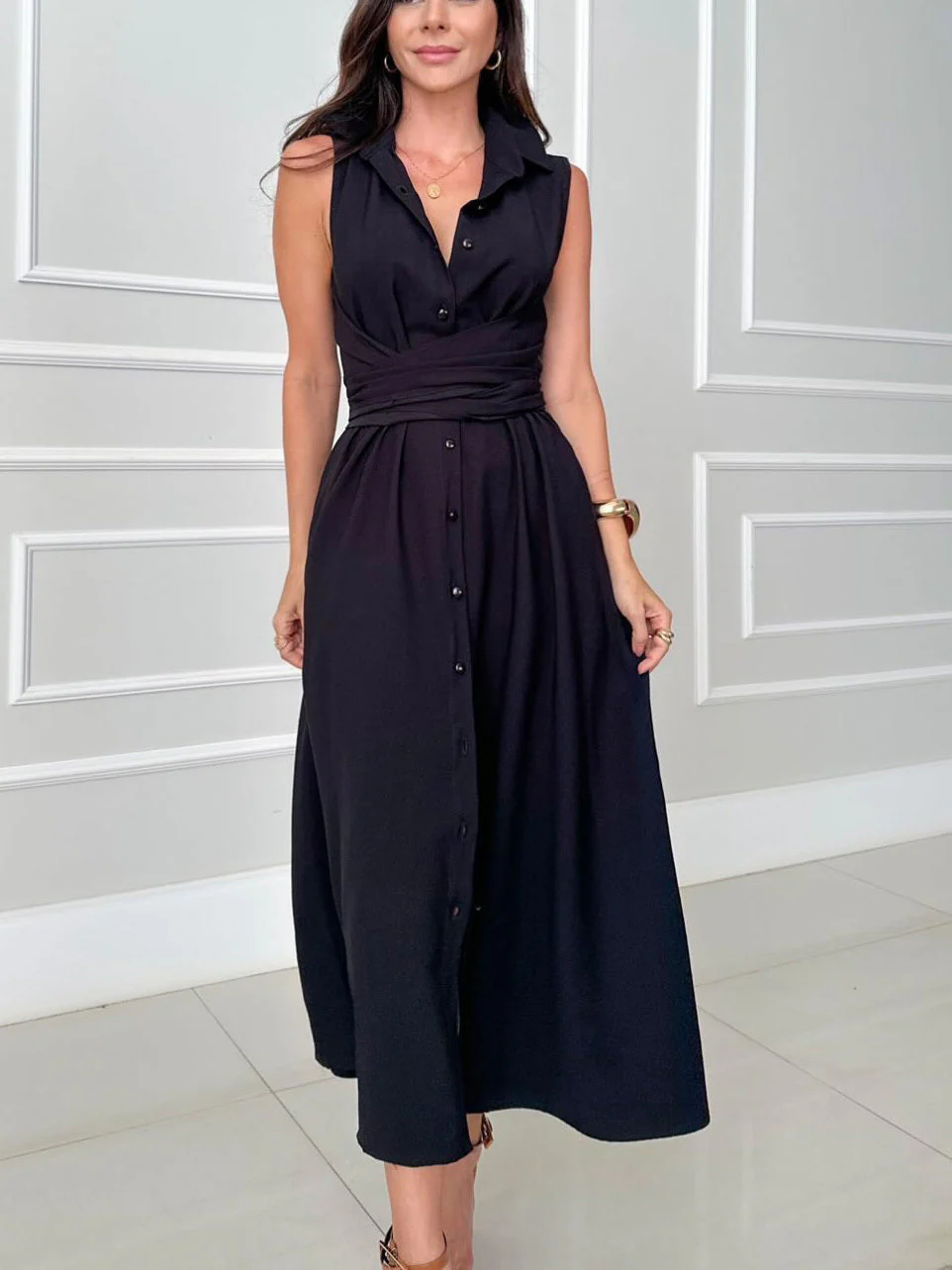 Romaine - Elegantes Kleid mit Bauchbedeckung - Image 9