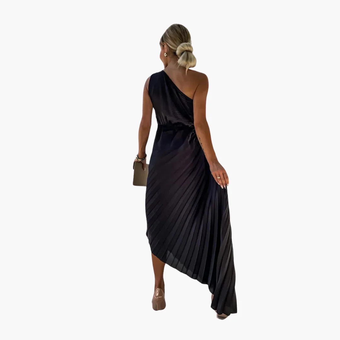 Romantisches Midikleid für Damen – 3D Blumenapplikationen - Image 13