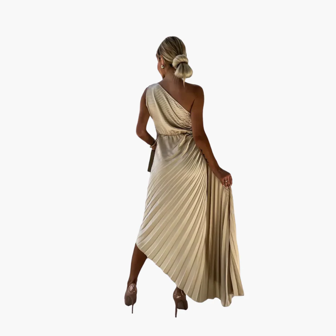 Romantisches Midikleid für Damen – 3D Blumenapplikationen - Image 9