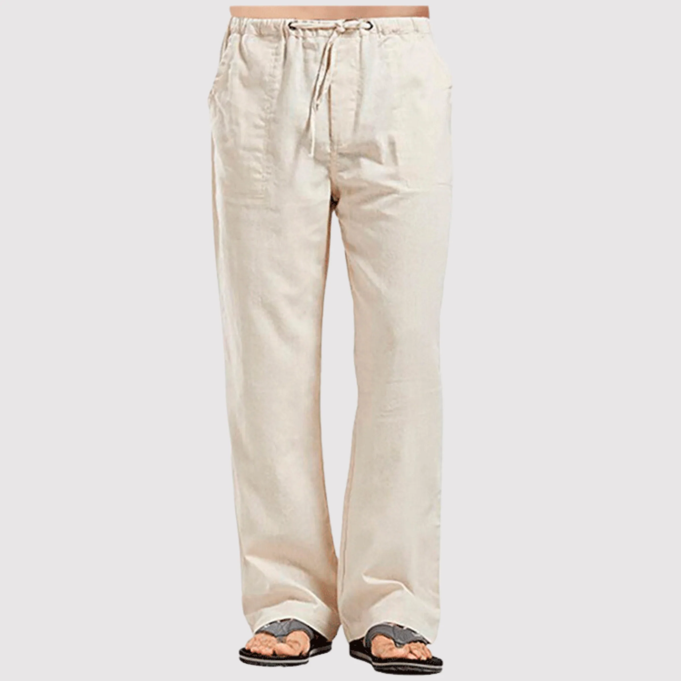 Ronan- Herren Baumwoll Leinen Hose - Image 2