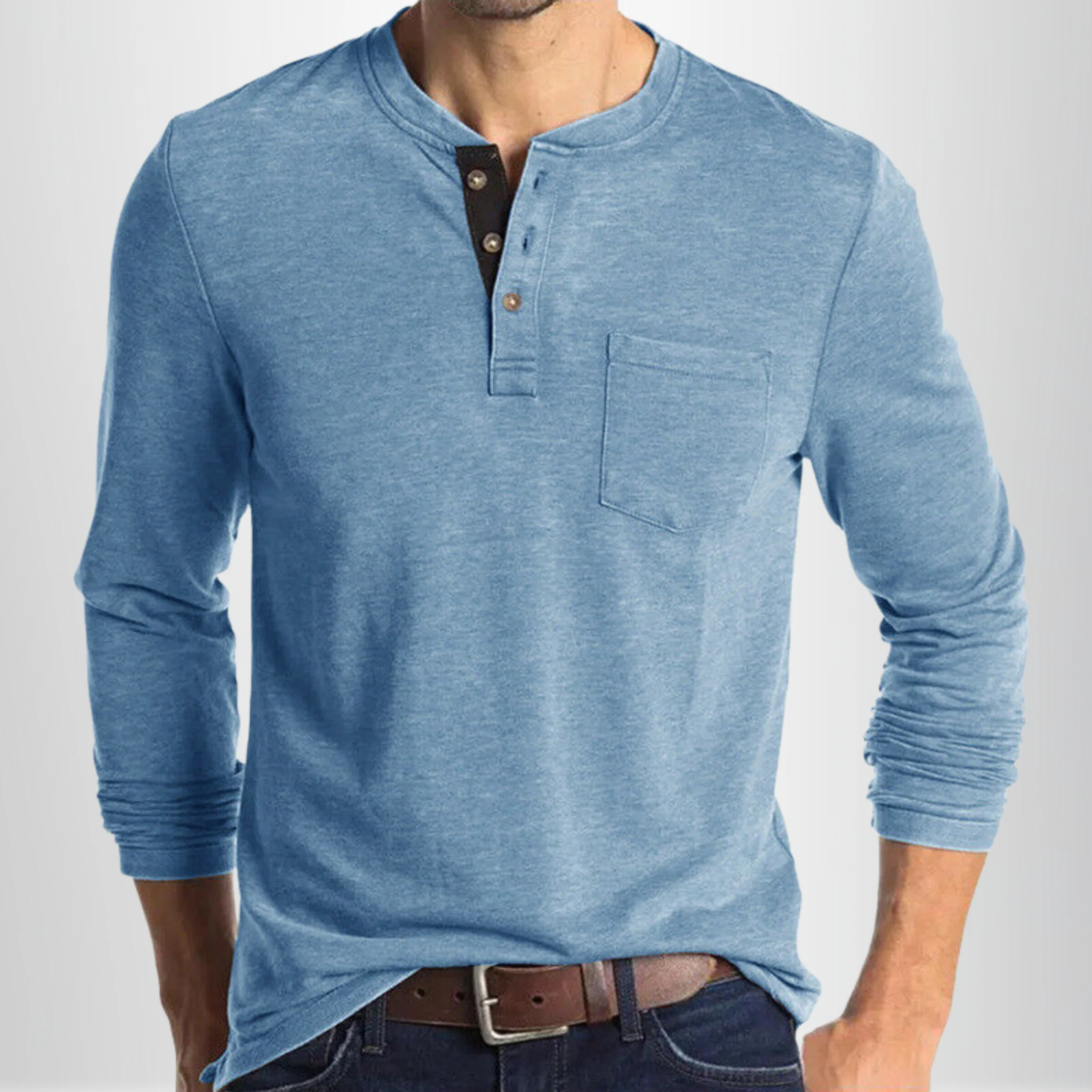 Rory- Langärmeliges Herren T-Shirt - Image 8