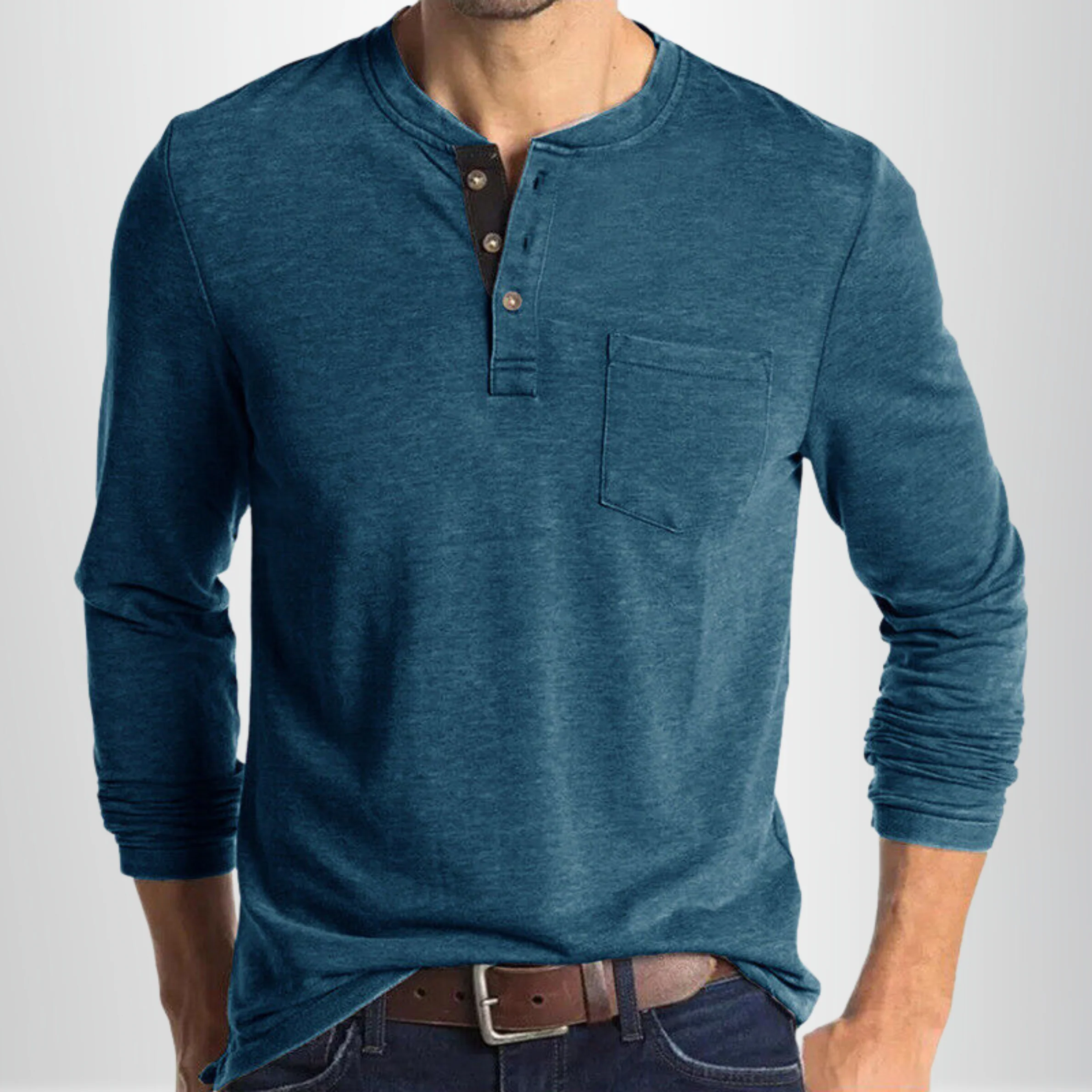 Rory- Langärmeliges Herren T-Shirt - Image 9