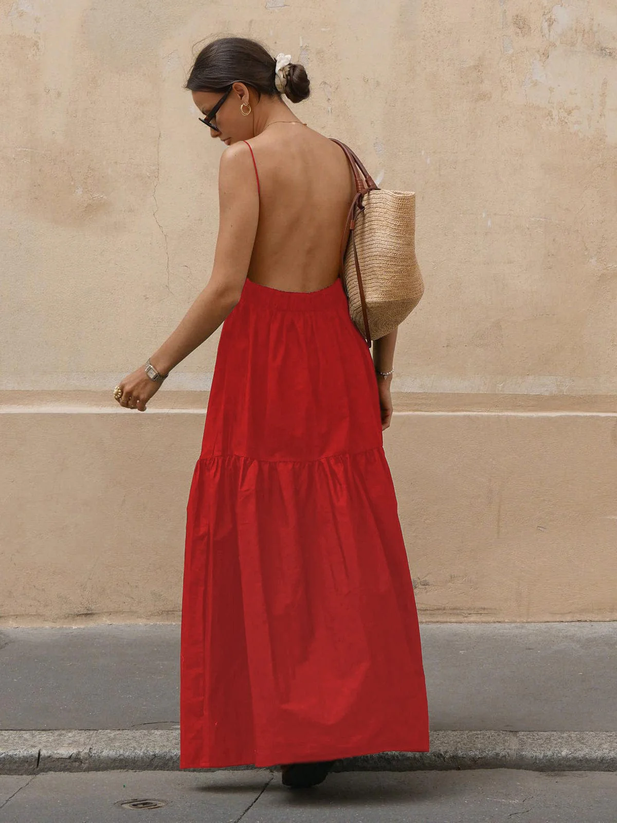 Rosa | Luftiges Maxikleid mit Spaghettiträgern – Sommerlicher Chic - Image 8