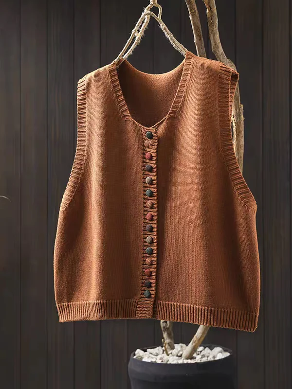 Rosalie | Strickweste mit Knöpfen - Image 4