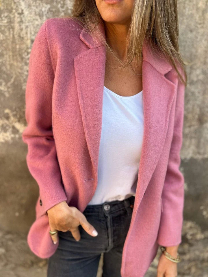 ROSIE | Lässige Jacke mit langen Ärmeln und Revers - Image 2