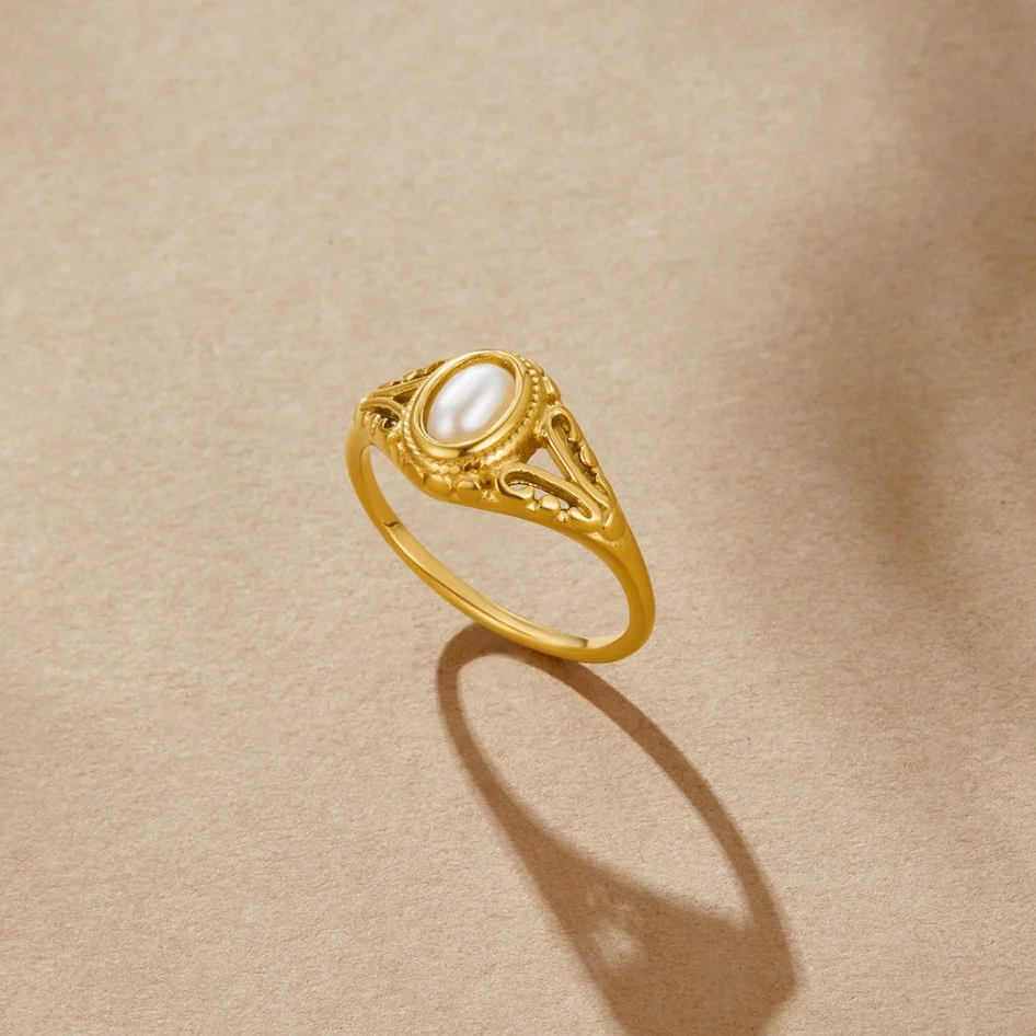Royal - Vintage Perlenring - Image 3