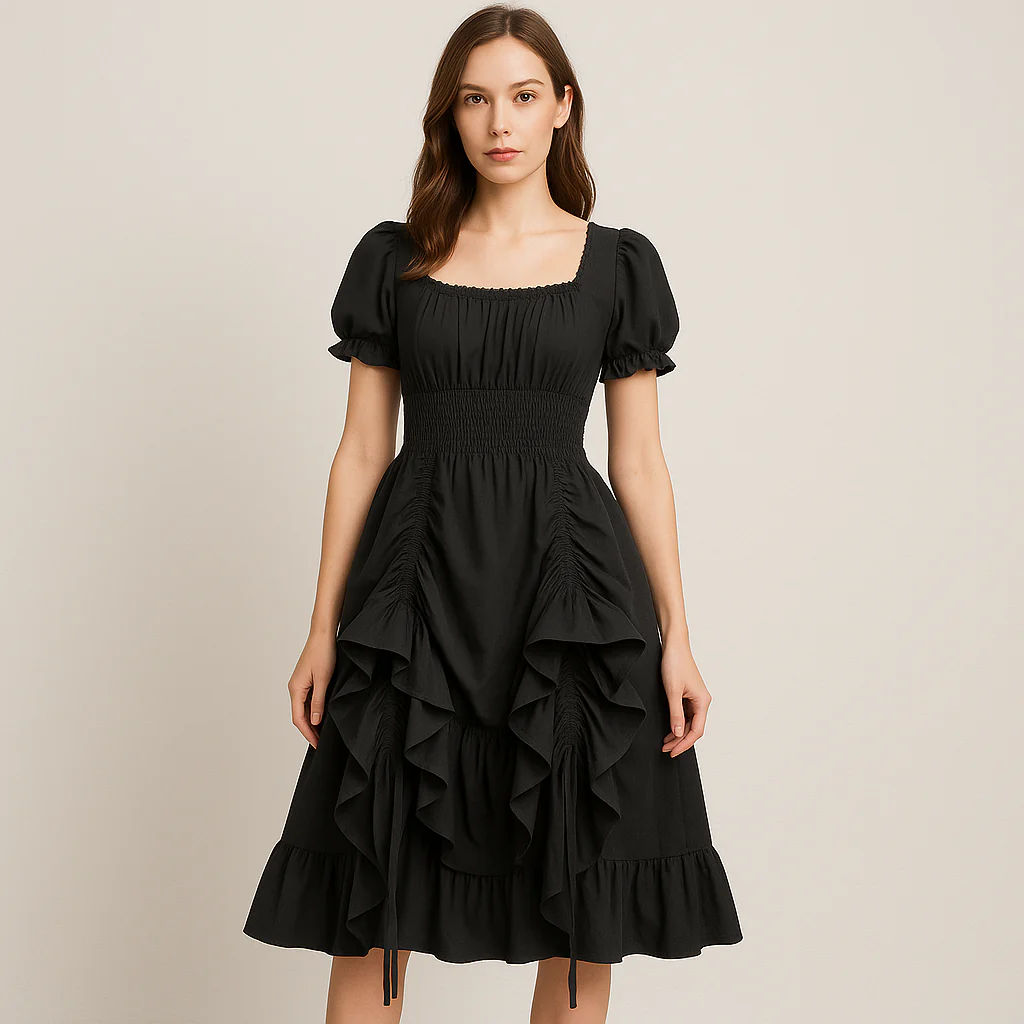 RoyalBloom Renaissance Kleid – Viktorianisch inspiriertes Damenkleid - Image 4