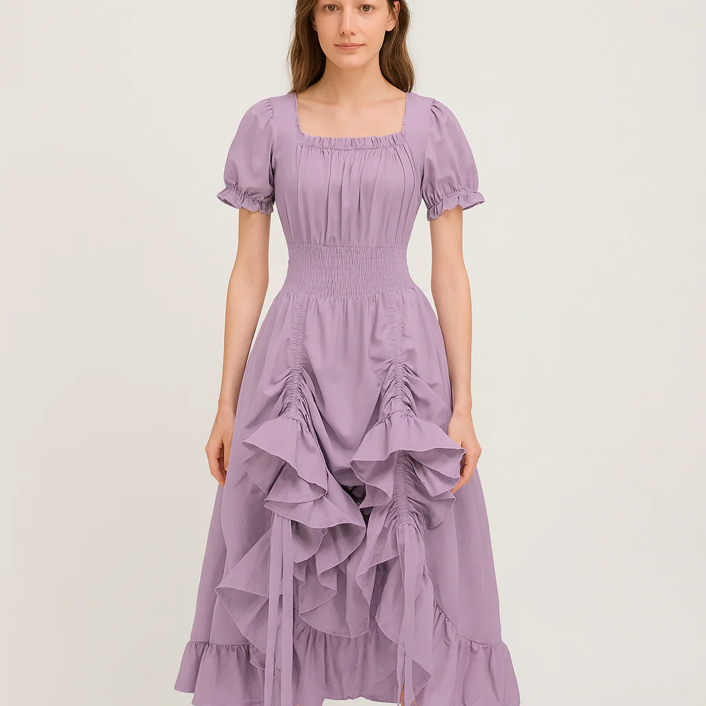 RoyalBloom Renaissance Kleid – Viktorianisch inspiriertes Damenkleid - Image 5