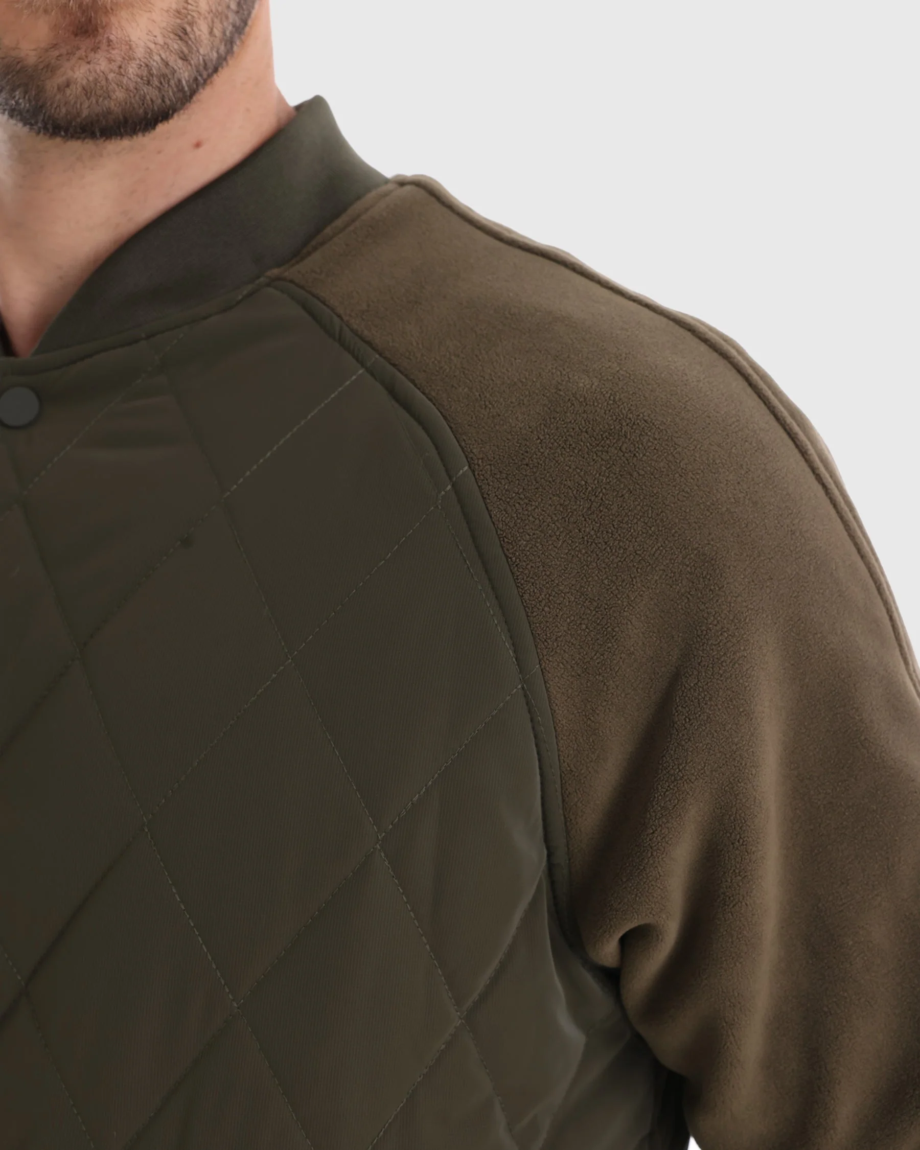 Ruben | Panelled Hybrid Bomberjacke - Image 12