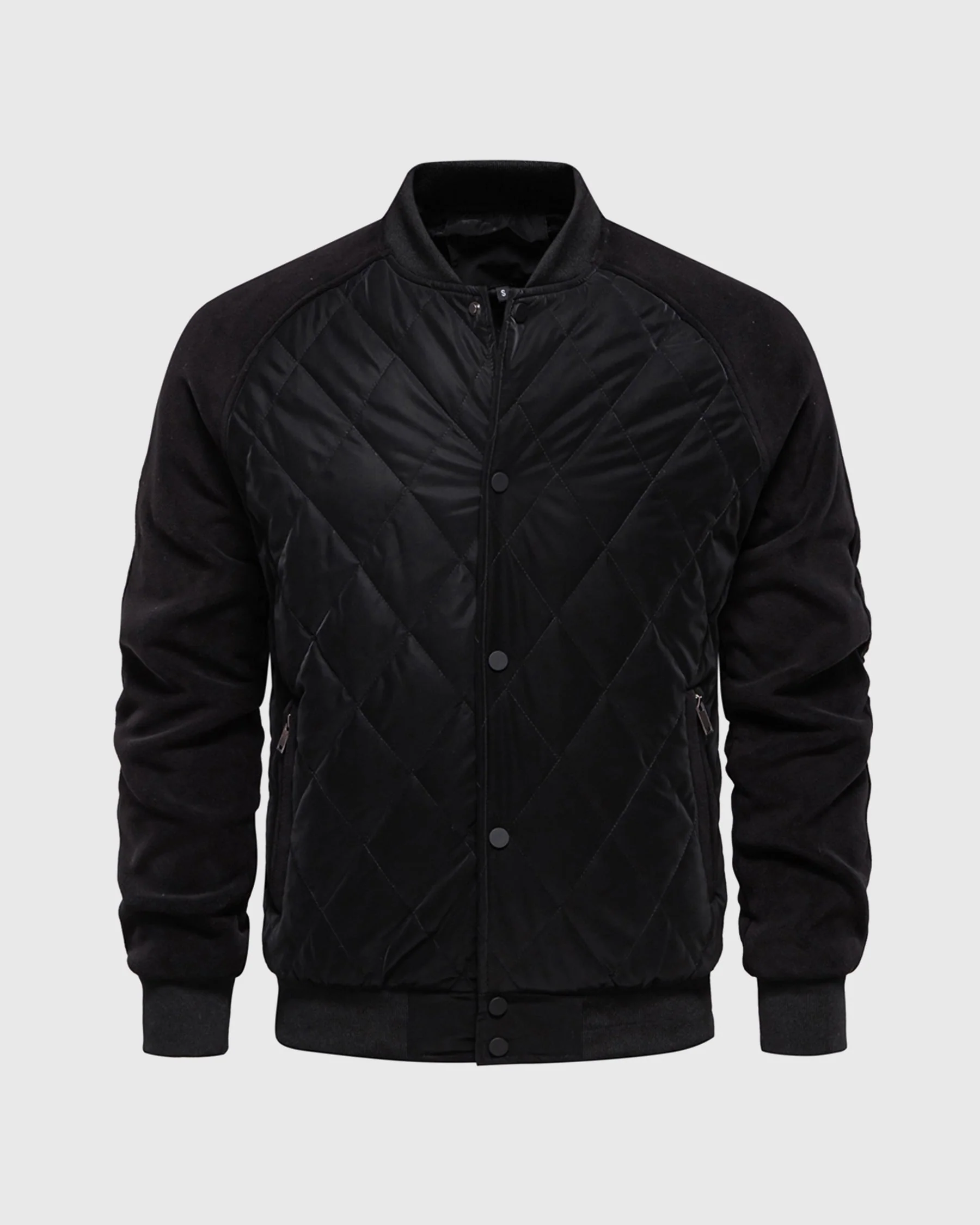 Ruben | Panelled Hybrid Bomberjacke - Image 26