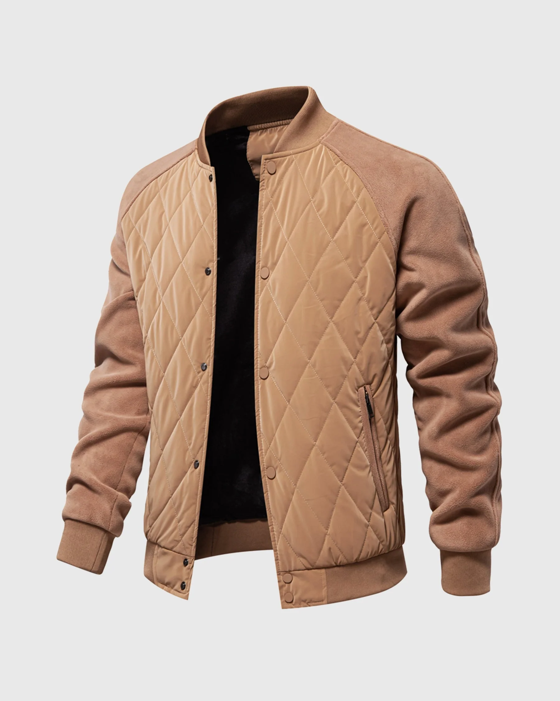 Ruben | Panelled Hybrid Bomberjacke - Image 33