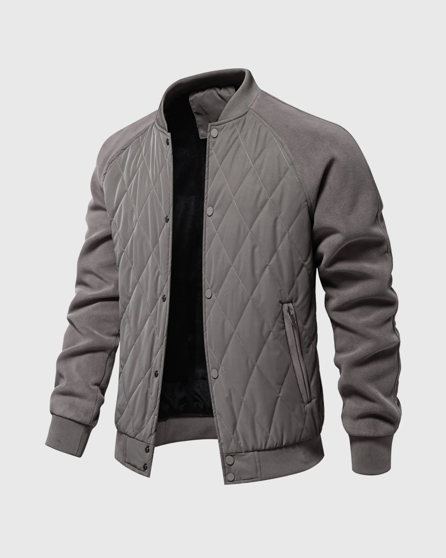 Ruben | Panelled Hybrid Bomberjacke - Image 34