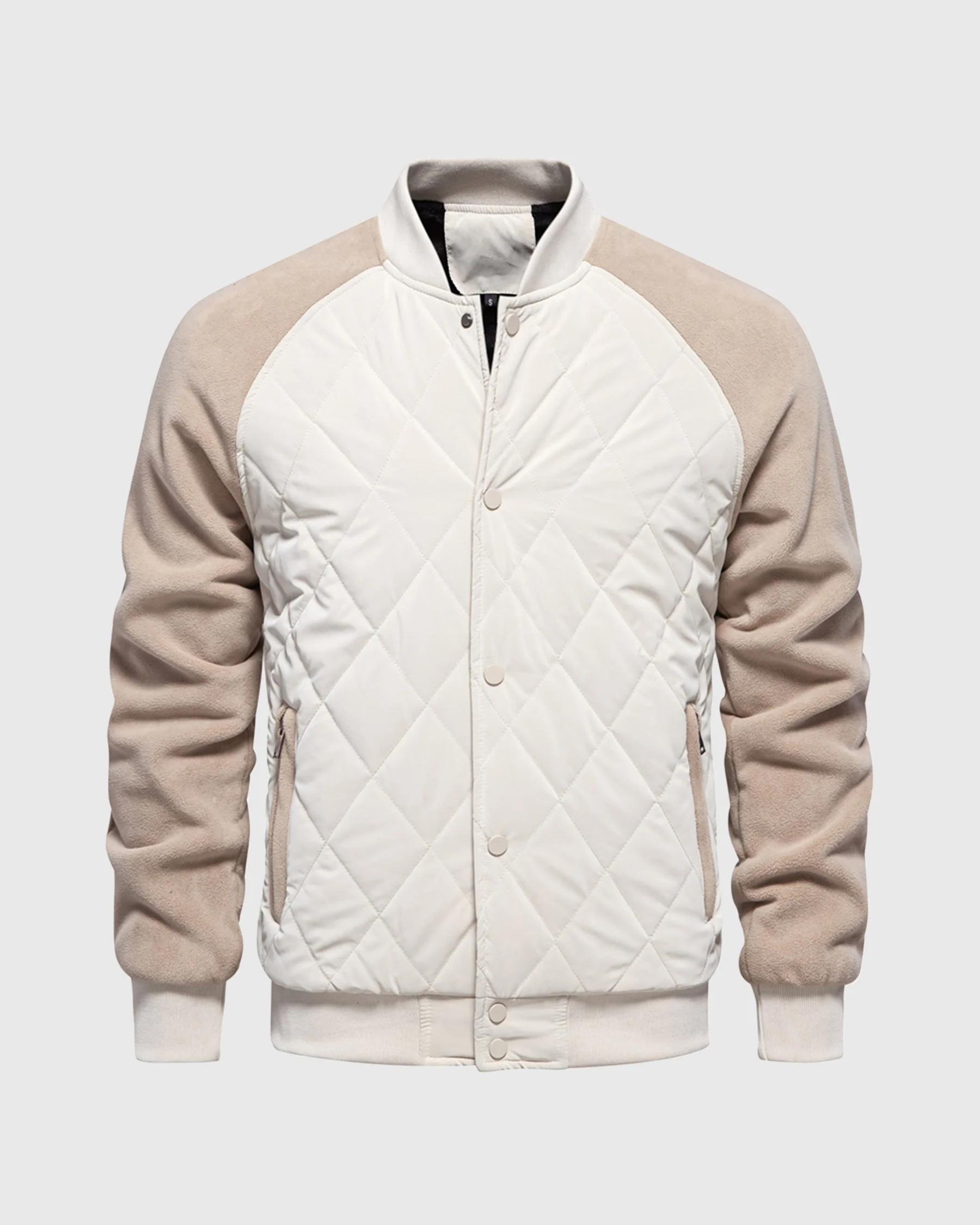Ruben | Panelled Hybrid Bomberjacke - Image 4