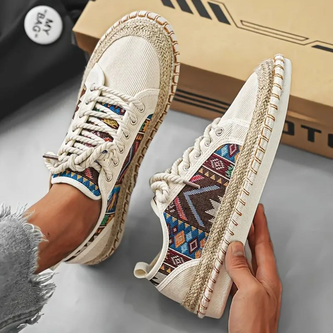 Ruben – Trendige Aztekische Sneakers - Image 2