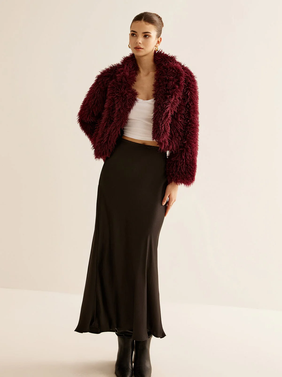 Ruby | Eleganter Kunstpelzmantel für Damen Winter - Image 2