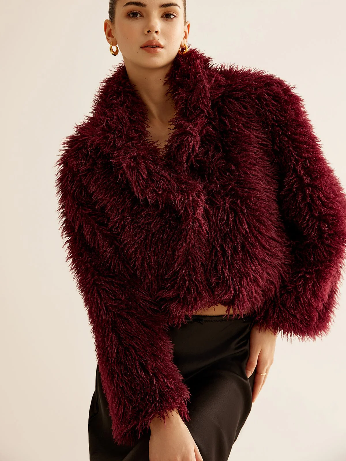Ruby | Eleganter Kunstpelzmantel für Damen Winter - Image 4