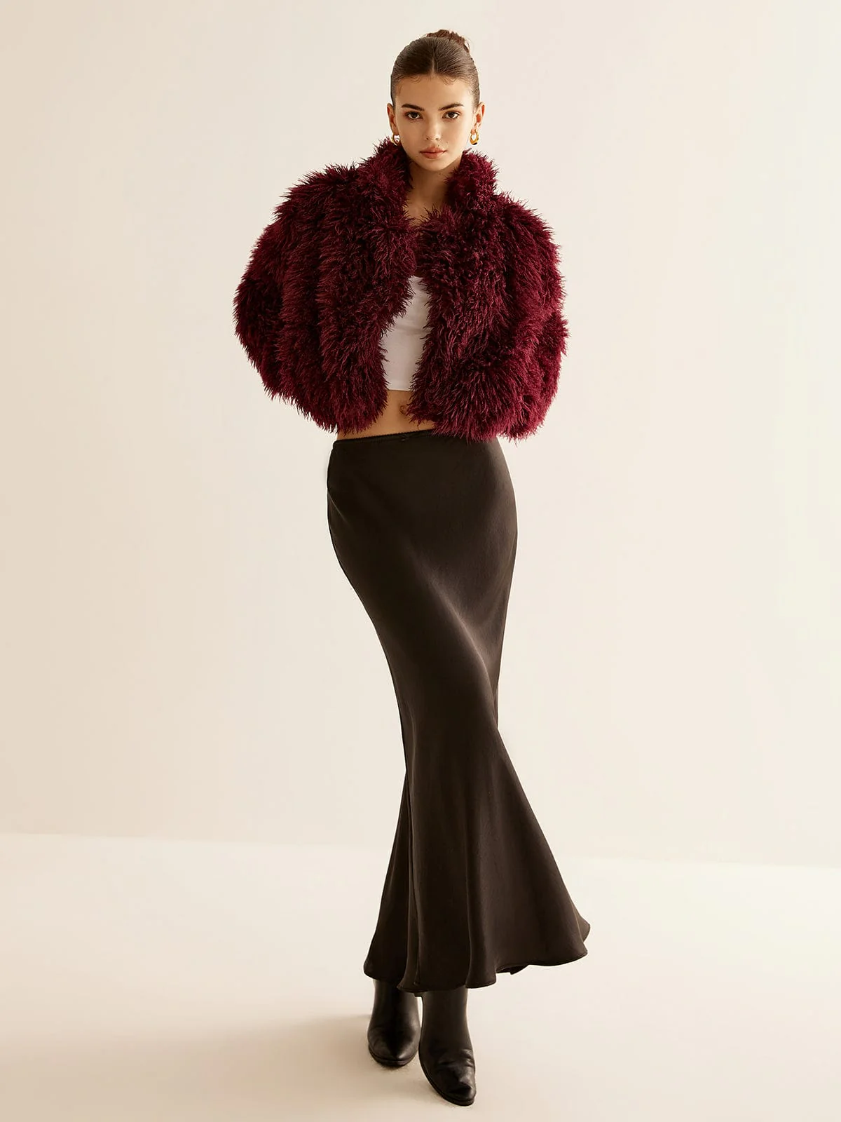 Ruby | Eleganter Kunstpelzmantel für Damen Winter - Image 5