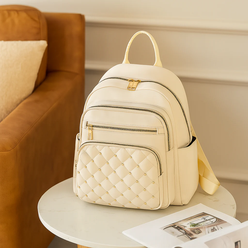 Rucksack im lässigen Stil mit großem Fassungsvermögen – leicht und robust mit verstellbarem Riemen und mehreren Taschen - Image 8