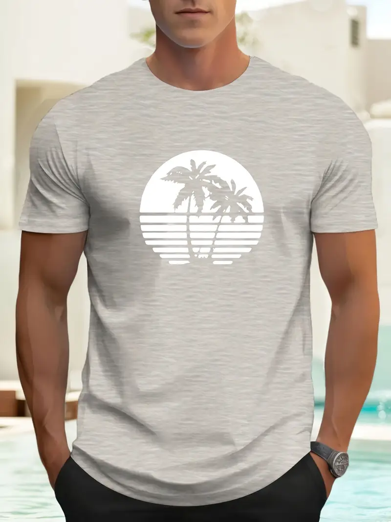 Rui- Herren Casual Rundhals Shirt - Image 2