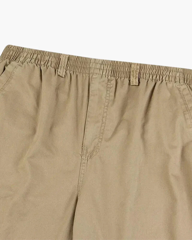 Ryan | Geradem Schnitt Freizeit Baumwolle-Hose mit Elastikbund - Image 3
