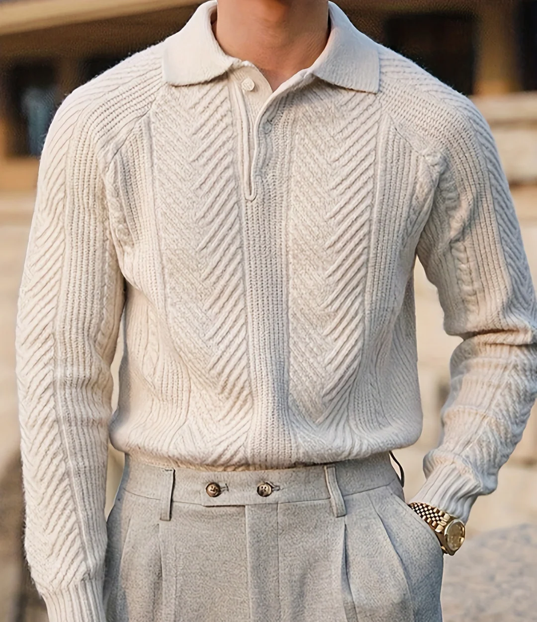 RYAN | KNITTED POLO
