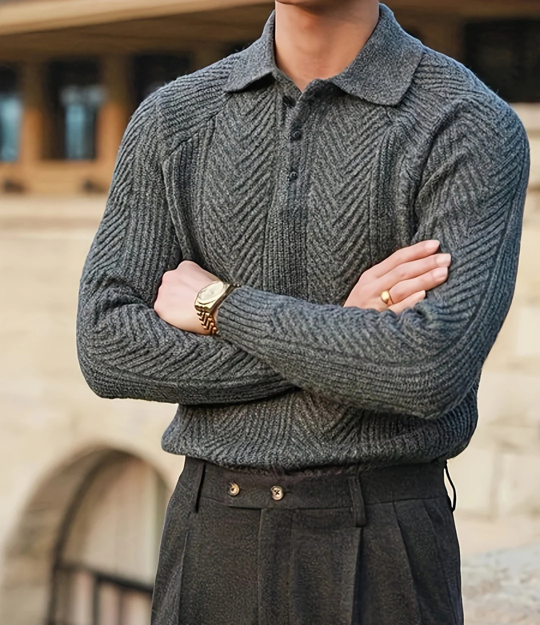 RYAN | KNITTED POLO - Image 5
