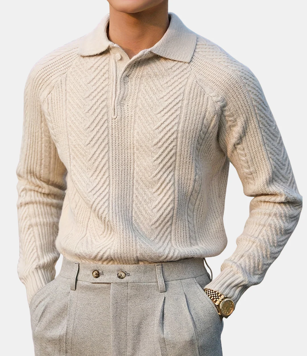 RYAN | KNITTED POLO - Image 7