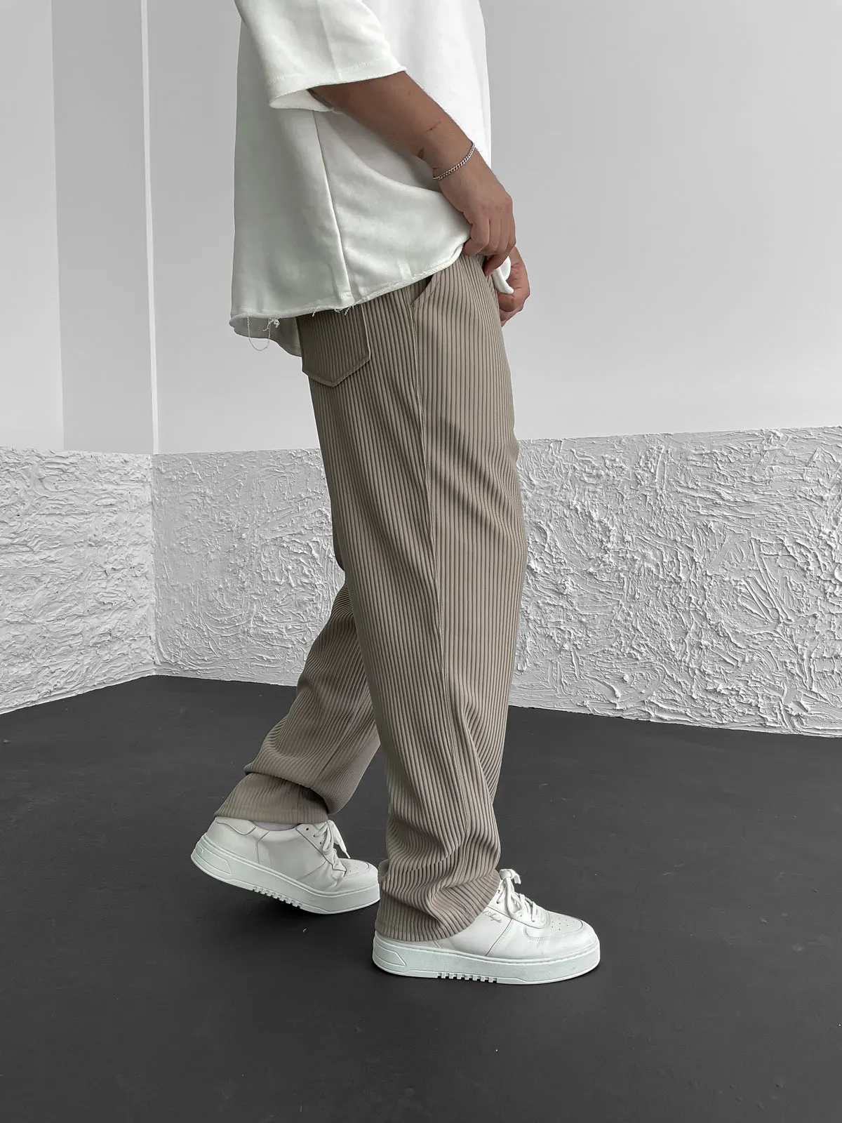 Ryan – Lässige Rippstrick-Jogpants für Herren - Image 2
